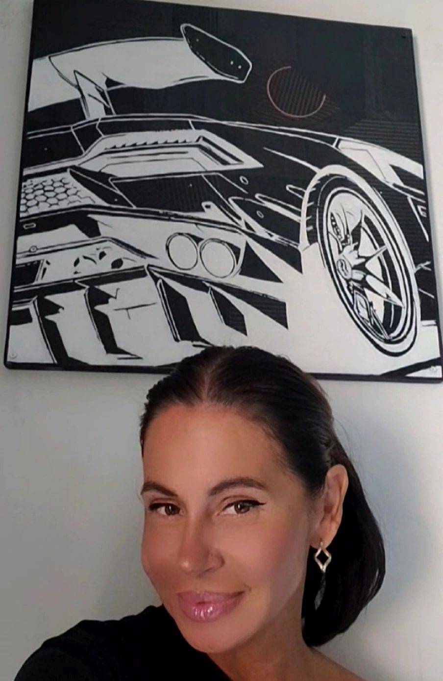 ArteDiAlina.com painting: Fast Car